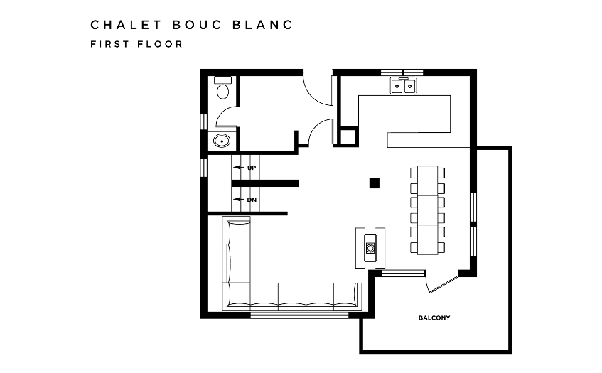 Chalet Bouc Blanc Les Arcs Floor Plan 2